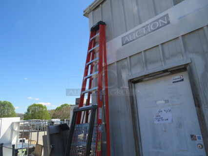 One 12 Foot Werner Ladder. LOOKS NEW.