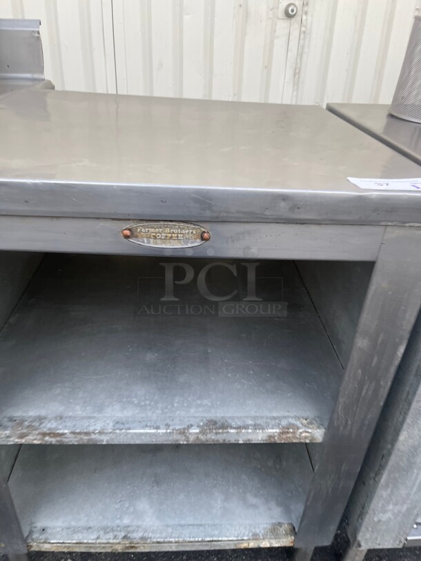 Commercial Heavy Duty Stainless Steel Table NSF 26x24x34 - Image 5 of 8