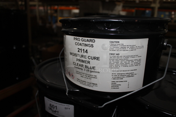 ALL ONE MONEY! PALLET LOT of Various Items Including Poly Buckets of Moisture Cure Primer Clear Blue. BUYER MUST REMOVE. - Image 3 of 4