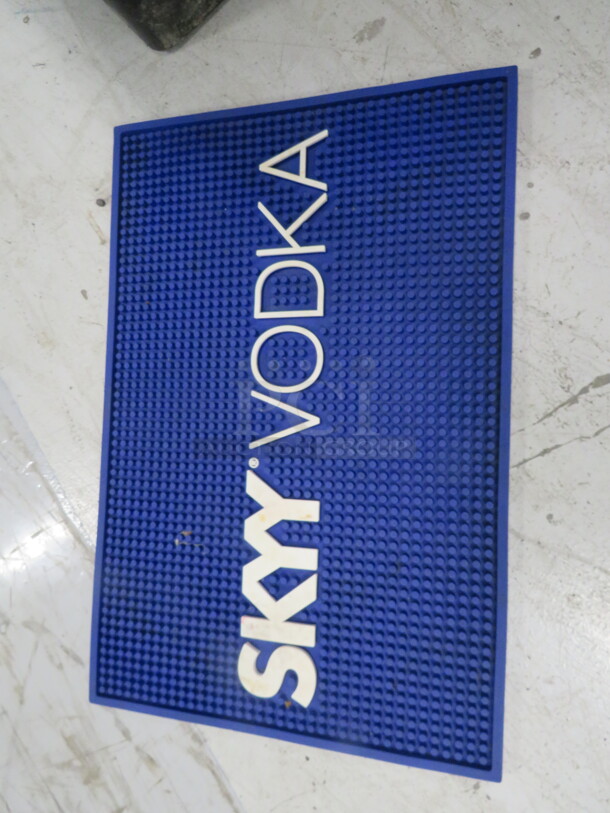 18X12 Sky Vodka Bar Mat. 2XBID