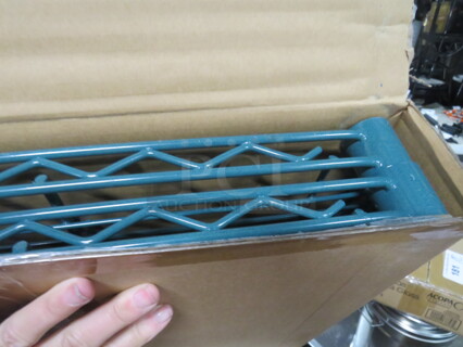 NEW ULINE Green Coated Metro Shelves. 60X18. 2XBID