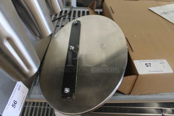 BRAND NEW SCRATCH AND DENT! AvaMix DM-B-30C Stainless Steel Commercial Countertop 3 Head Drink Mixer. Needs To Be Assembled. 110-120 Volts, 1 Phase. Tested and Working! - Image 3 of 4