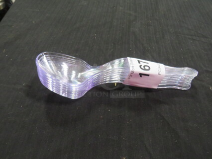 One Lot Of 7 NEW Poly Spoons.
