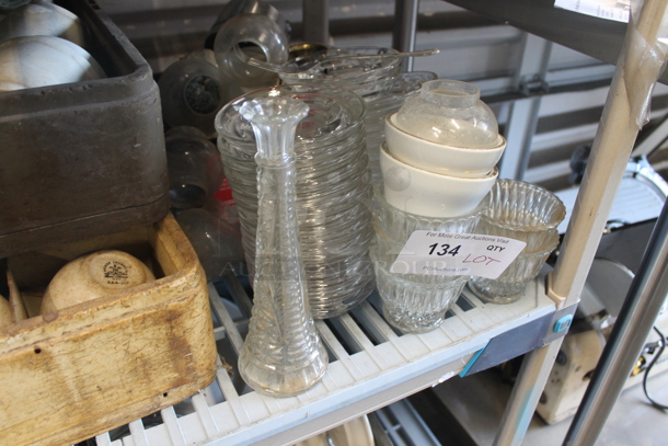 ALL ONE MONEY! Lot of Various Dishes Including Bowls and Vase - Image 2 of 4