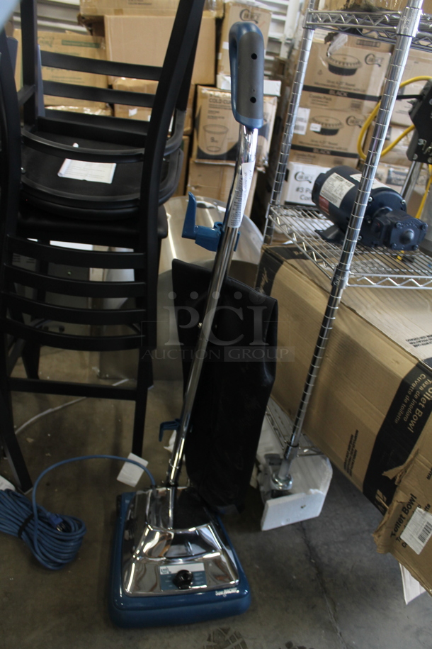 BRAND NEW SCRATCH AND DENT! Lavex P103 457LAVHEPA12 12" Upright Bagged Vacuum Cleaner with HEPA Filtration. 120 Volts, 1 Phase.  - Image 2 of 7