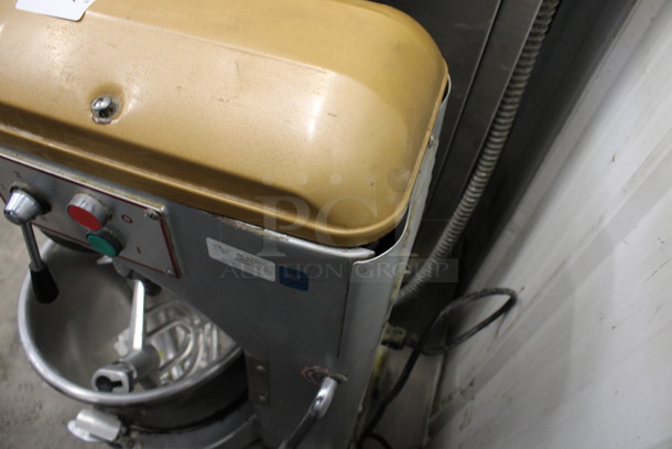 Metal Commercial 20 Quart Planetary Dough Mixer w/ Stainless Steel Mixing Bowl, Paddle and Dough Hook Attachments. 15x24x32. Tested and Working! - Image 6 of 6