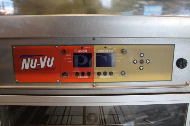 Nu Vu SUB-123P Stainless Steel Commercial Electric Powered Floor Style Oven Proofer on Commercial Casters. 208 Volts, 3 Phase.  - Image 2 of 6