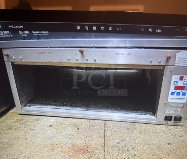 One Prince Castle Heated Holding Unit. 33X20X14 - Image 1 of 1