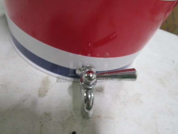 One Metal Beverage Dispenser. - Image 2 of 2