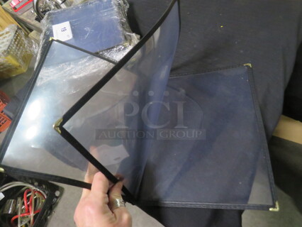 One Lot Of 3 Page Menu Holders.