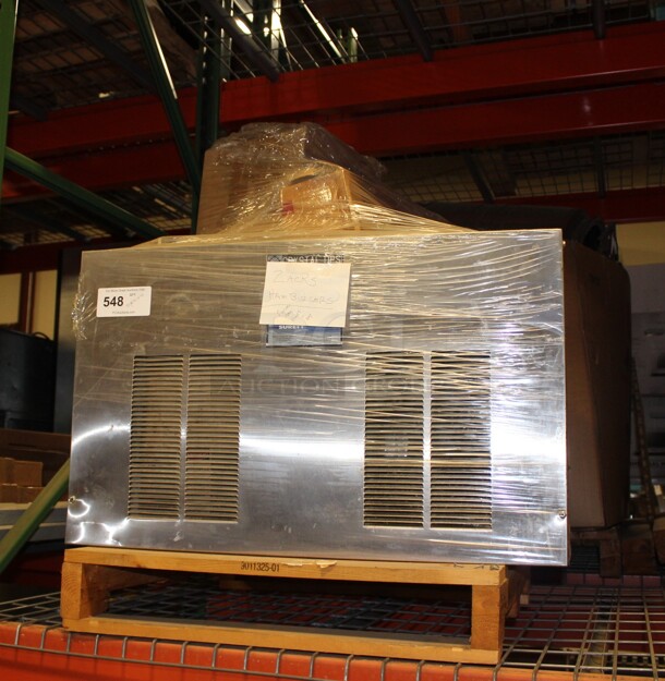 WOW! Crystal Tips Commercial Stainless Steel Flaker Ice Head. 32x22x20. Per Owner: Currently Not Working, Parts For Repair In Box  - Image 1 of 5