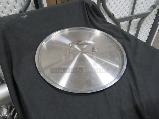 One 11.5 Inch Stainless Steel Lid.