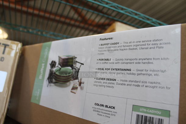 ALL ONE MONEY! Tier Lot of Various BRAND NEW SCRATCH AND DENT! Items Including Canister Set, Square Drinking Glass Sets, Le'raze Can Glasses - Image 6 of 6