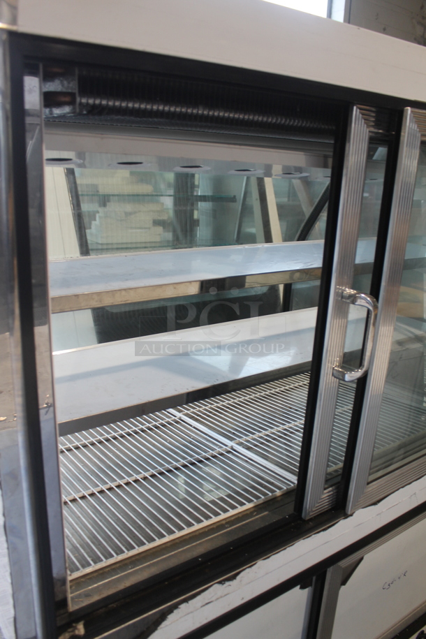 CustomCool CGD4R Stainless Steel Commercial Deli Display Case Merchandiser. 115 Volts, 1 Phase. Does Not Come w/ Remote Compressor. - Image 4 of 9