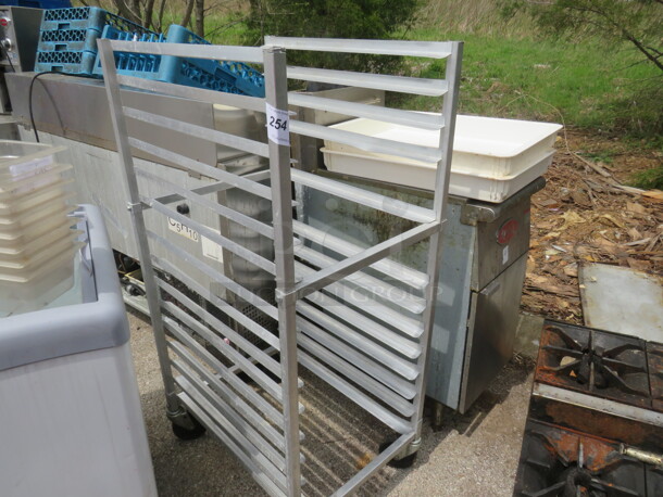 One Aluminum Speed Rack On Casters. 20X26X51 - Image 1 of 1