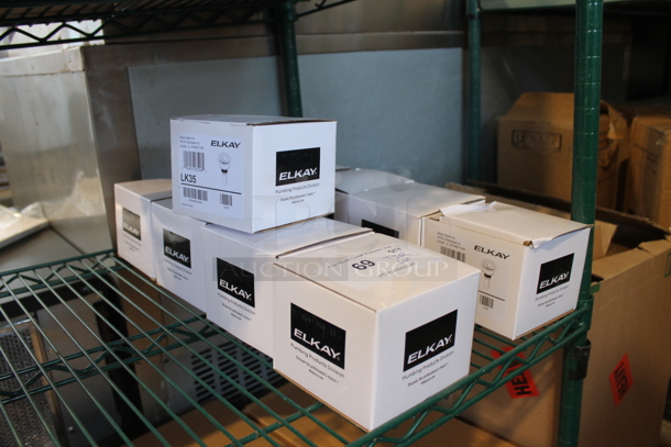 ALL ONE MONEY! Tier Lot of 9 BRAND NEW! Elkay LK35 Sink Drains - Image 3 of 12