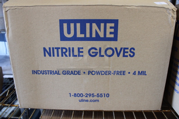 10 BRAND NEW! Boxes of Small Uline S14179 Nitrile Gloves. 10 Times Your Bid! - Image 5 of 6