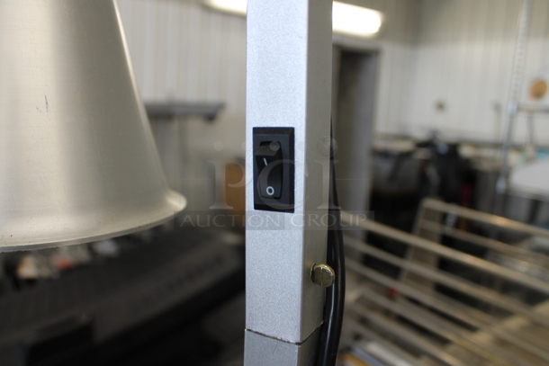 Metal Commercial Countertop 2 Head Warming Lamp. Tested and Working! - Image 4 of 4