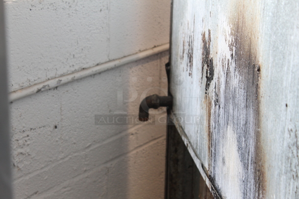 Imperial Stainless Steel Commercial Natural Gas Powered 10 Burner Range w/ 2 Ovens, Over Shelf and Back Splash on Commercial Casters. - Image 12 of 12