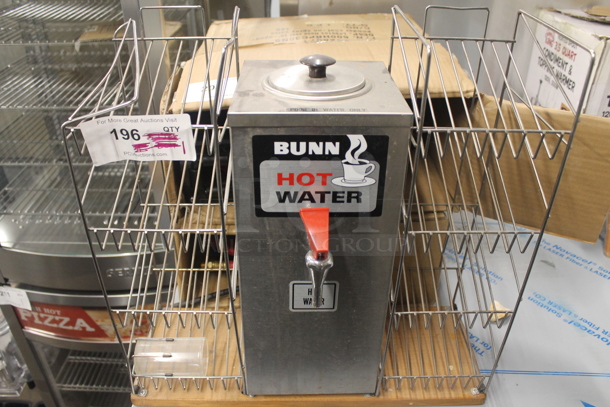 Bunn O Matic OHW Stainless Steel Commercial Countertop Hot Water Dispenser w/ Dual Side Racks. 120 Volts, 1 Phase. - Image 1 of 7