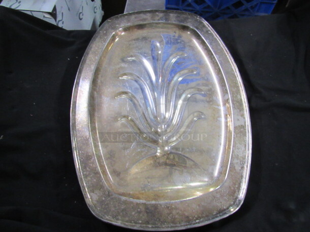 One 11X16 Silver Platter.
