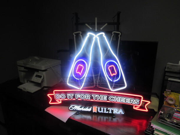 One AWESOME Michelob Ultra Electric Sign. 32X27