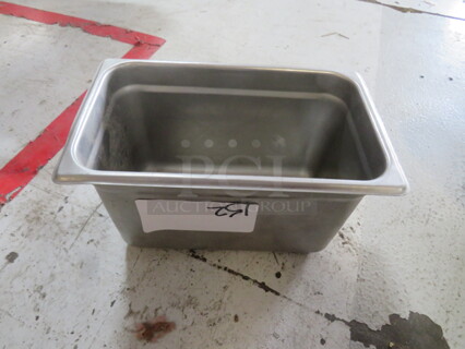 One 1/4 Size 6 Inch Deep Hotel Pan.