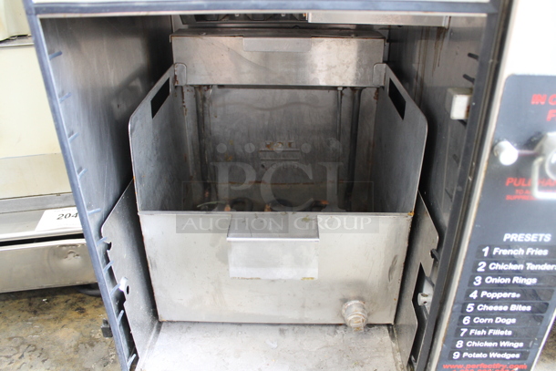 2017 Perfect Fry PFC187 Stainless Steel Commercial Countertop Electric Powered Ventless Fryer. 120 Volts, 1 Phase.  - Image 3 of 5