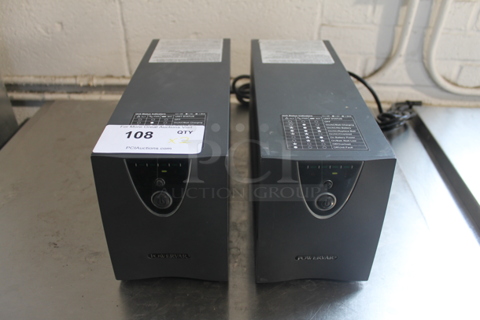 2 Powervar ABCEG251-11 Power Conditioners. 120 Volts, 1 Phase. 2 Times Your Bid!