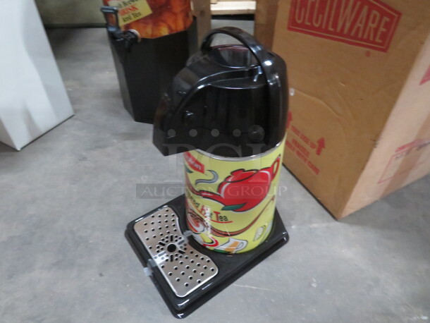 One NEW Lipton Airpot With Drain Tray.  - Image 2 of 3