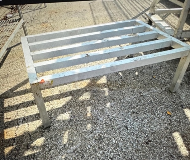 One Aluminum Dunnage Rack. 36X24X12 - Image 1 of 1