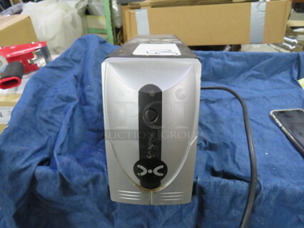 One Xtreme Power Conversion Battery Backup. #XVT-600. 120 Volt.