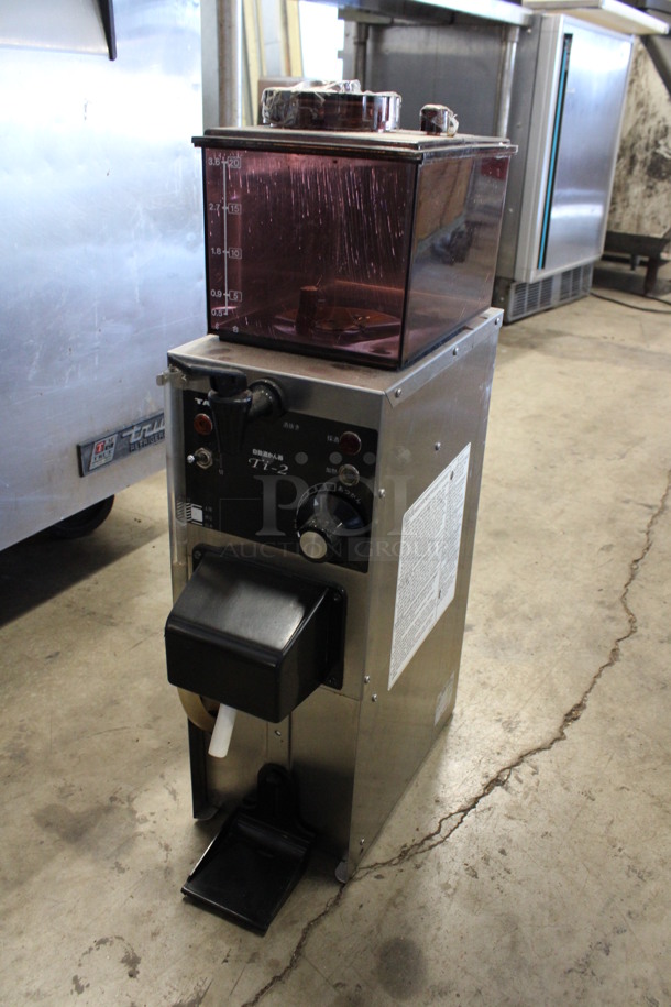 Taiji Model Ti-2 Stainless Steel Commercial Countertop Coffee Bean Grinder. 120 Volts, 1 Phase. 6.5x14x24. Tested and Working! - Image 2 of 5