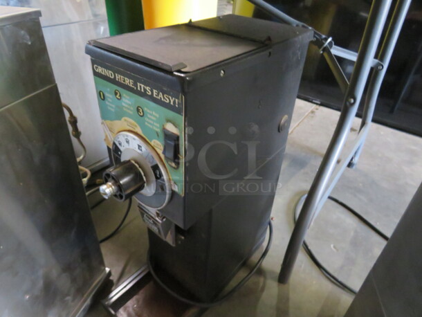 One Bunn Coffee Grinder. Model# G1-MD. 120 Volt. 7X16X22 - Image 2 of 2
