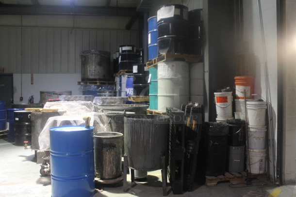 ALL ONE MONEY! MEGA LOT of Various Items Including Metal Tanks and Barrels. BUYER MUST REMOVE. - Image 4 of 12