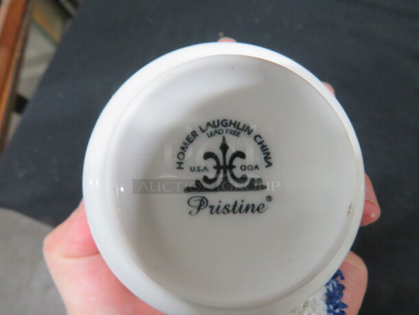 NEW Homer Laughlin Pristine Bullion Cups. 12XBID - Image 2 of 2