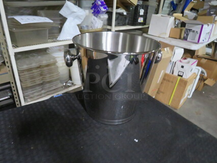 One NEW Vollrath Stainless Steel Wine Bucket. #47620