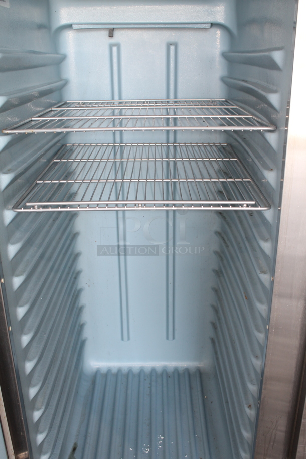 2012 Delfield  6176XL-S Commercial Stainless Steel Electric 2 Door Reach-In Freezer And 1 Door Reach-In Cooler With Steel Racks. 115-208-230V, 1 Phase. - Image 4 of 8