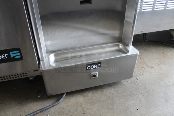 Taylor 337-27 Commercial Stainless Steel Countertop Air Cooled 2 Flavor w/ Twist Soft Serve Ice Cream Machine. 208-230 Volts, 1 Phase. - Image 5 of 7