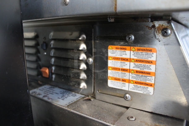 2014 Duke TSC-6/18M M Stainless Steel Commercial Electric Powered Oven Proofer w/ Hood Vent on Commercial Casters. 208 Volts, 3 Phase.  - Image 4 of 7