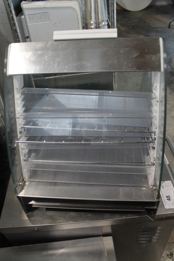 Nemco 69700 Stainless Steel Countertop Dry Merchandiser Display Case. - Image 4 of 5
