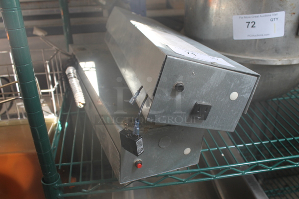 2 Commercial Stainless Steel Freezer Boxes? 2 Times Your Bid! 