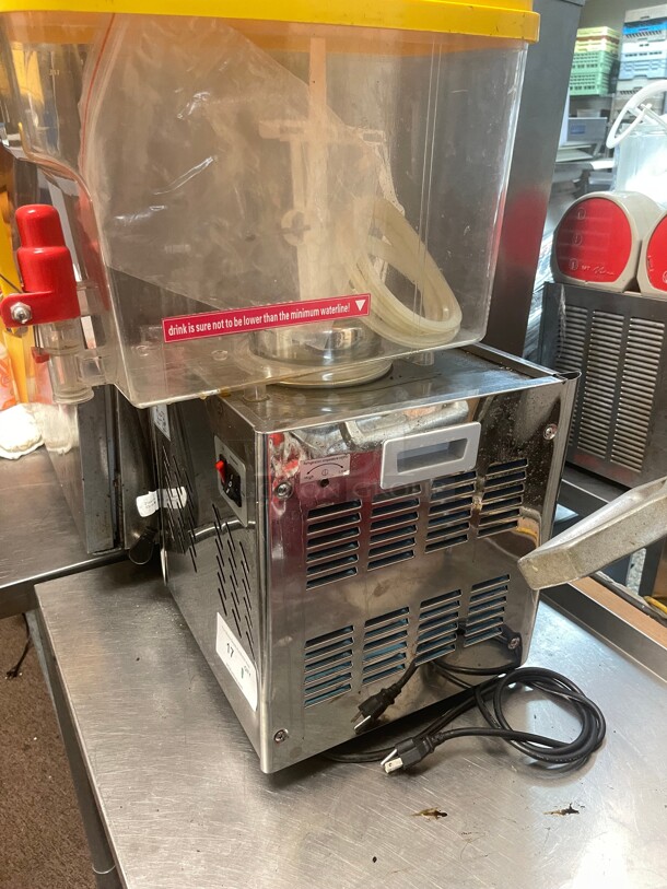 Working! Commercial Drink Dispenser Single Tank Juice Dispenser Cold Drinks NSF 115 Volt Tested and Working!  - Image 3 of 8