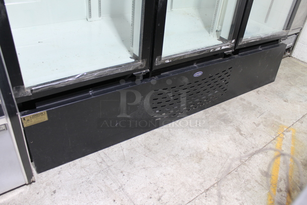 Carrier MC2000H Metal Commercial 3 Door Reach In Cooler Merchandiser. 115 Volts, 1 Phase. Tested and Powers On But Does Not Get Cold - Image 6 of 6