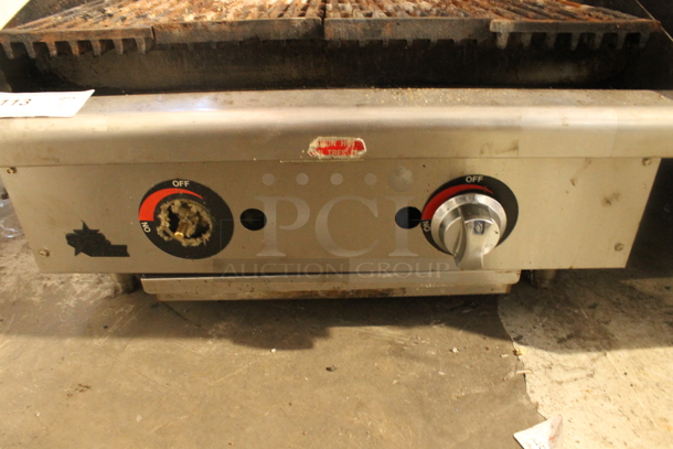 Star Stainless Steel Commercial Countertop Natural Gas Powered Charbroiler Grill. - Image 2 of 3