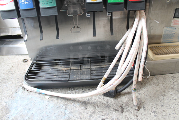 2011 Manitowoc IY0524A-161X Stainless Steel Commercial Ice Machine on Stainless Steel Commercial Countertop 6 Flavor Carbonated Beverage Machine. 115 Volts, 1 Phase. - Image 11 of 12