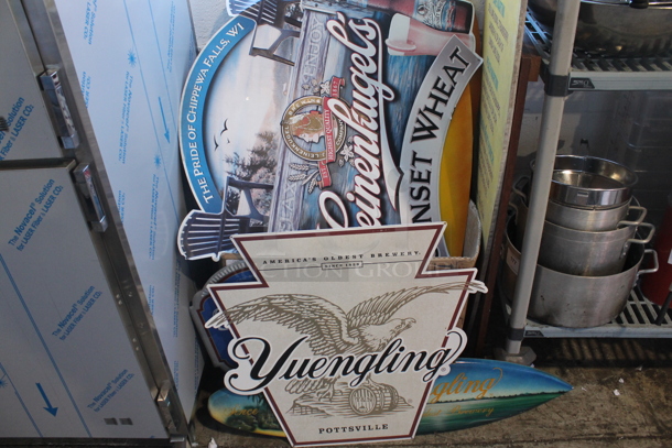 ALL ONE MONEY! Lot of Various Signs / Menu Boards In The Shape of Surfboards - Image 4 of 5