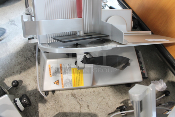 2021 Bizerba GSP HD Stainless Steel Commercial Countertop Meat Slicer. 120 Volts, 1 Phase. Tested and Working! - Image 7 of 8