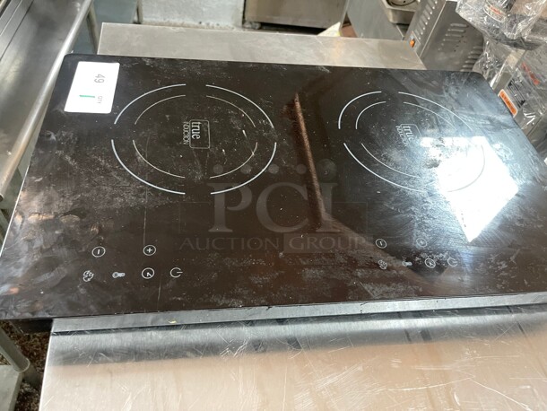 Working! True Induction True Induction 24-in 2 Elements Coil Black Electric Commercial Cooktop NSF 120 Volt Tested and Working! - Image 3 of 5