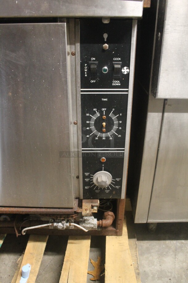 Commercial Stainless Steel Natural Gas Powered Double Stack Gas Convection Ovens. 2 Times Your Bid!  - Image 10 of 10